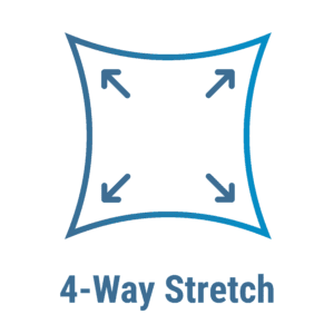 4-Way Stretch: elasticidad en cuatro direcciones para mejor ajuste