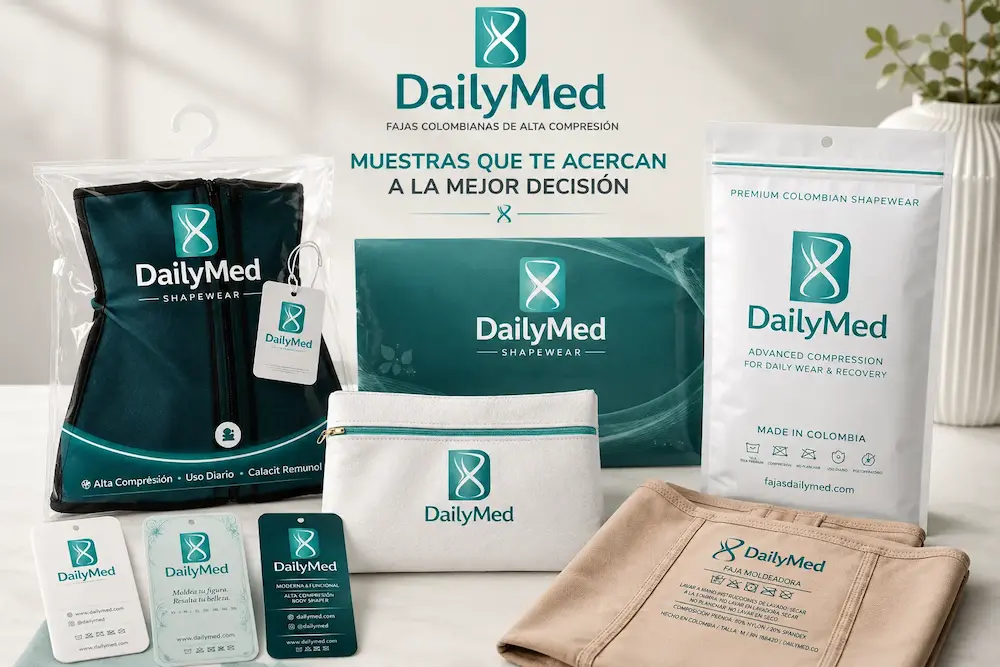 Empaques para fajas marca blanca DailyMed